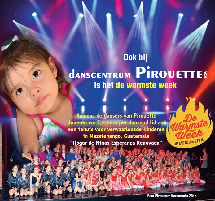 Lees meer over het artikel PIROUETTE WARMSTE WEEK