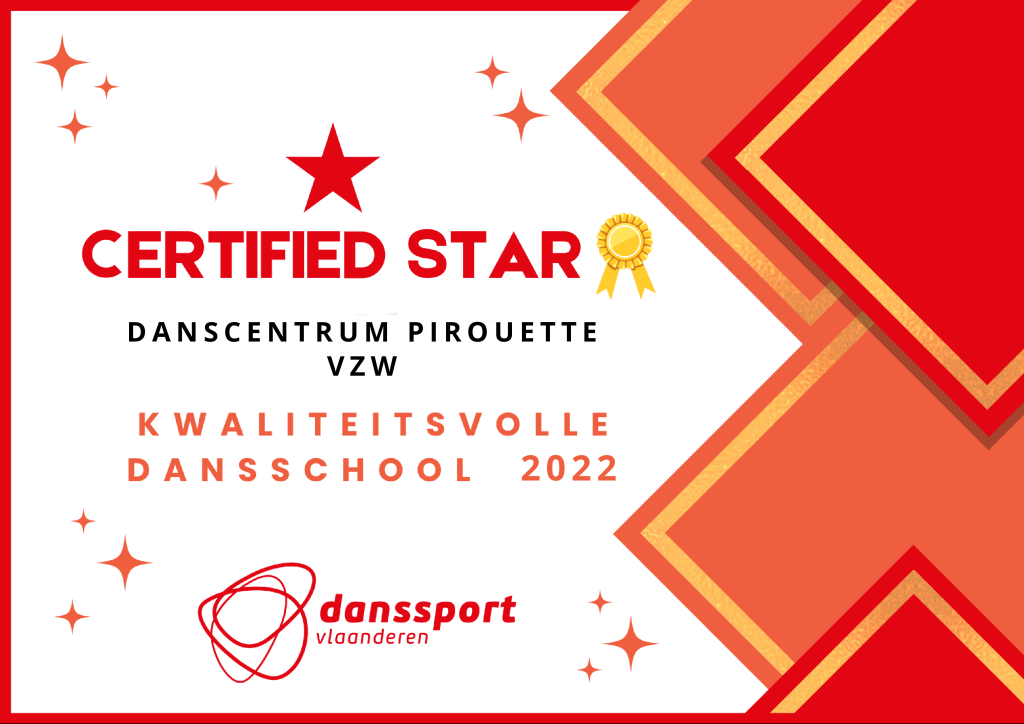 Certified Star Kwaliteitsvolle dansschool